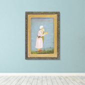 Toile Une figure religieuse musulmane, du Petit Clive Al (Insitu (Plancher de Bois))