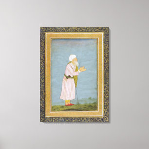 Toile Une figure religieuse musulmane, du Petit Clive Al