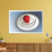 Toile Une fraise dans une tasse (Insitu(Salon))