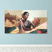 Toile Une fusion de tradition et de modernité (Insitu (Plancher de Bois))