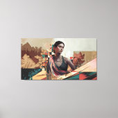 Toile Une fusion de tradition et de modernité (Recto)