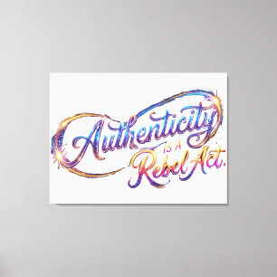 Toile Une galaxie en un coup de stylo