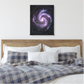 Toile Une galaxie vue par le télescope spatial James web (Insitu(Chambre))