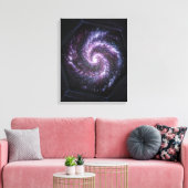 Toile Une galaxie vue par le télescope spatial James web (Insitu(Salon))