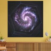 Toile Une galaxie vue par le télescope spatial James web (Insitu(Salon))