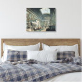 Toile Une galerie de musées avec art romain antique (Insitu(Chambre))