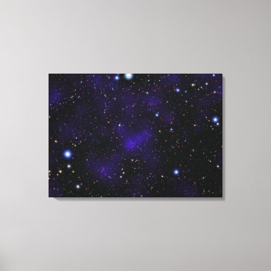 Toile Une grande collection de galaxies (Recto)