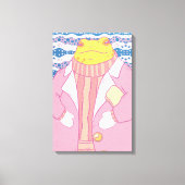 Toile Une grenouille confortable (Recto)