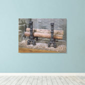 Toile Une grille (Insitu (Plancher de Bois))