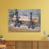 Toile Une grille (Insitu(Salon))