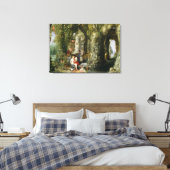 Toile Une grotte fantastique avec Odysseus et Calypso (Insitu(Chambre))