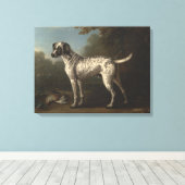 Toile Une hache gris de John Wootton (Insitu (Plancher de Bois))