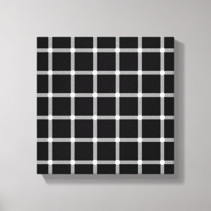 Toile Une illusion optique de scintillement de grille