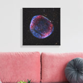Toile Une image composite de la série SN 1006 supernova (Insitu(Salon))