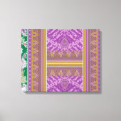 Toile Une image violette et dorée, élégante (Recto)