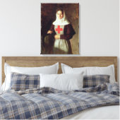 Toile Une infirmière, 1886 (Insitu(Chambre))