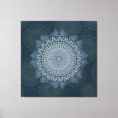Toile Une initiation du cercle bleu de masse (Recto)