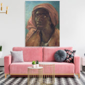 Toile Une jeune femme nègre (Insitu(Salon))