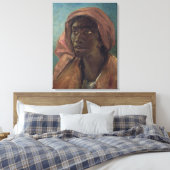 Toile Une jeune femme nègre (Insitu(Chambre))