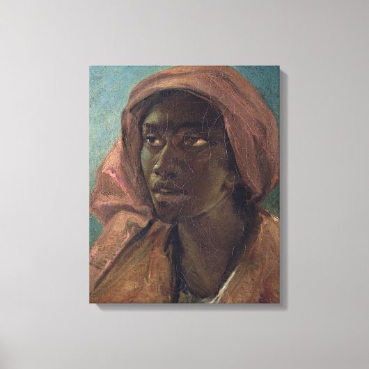 Toile Une jeune femme nègre (Recto)