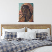 Toile Une jeune femme nègre (Insitu(Chambre))