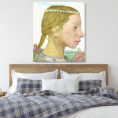 Toile Une jeune fille (Insitu(Chambre))