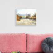 Toile Une journée à la plage (Insitu(Salon))