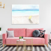 Toile Une journée à la plage (Insitu(Salon))