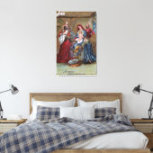 Toile Une joyeuse scène de Noël (Insitu(Chambre))