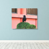 Toile Une Jungle À Gros Billages Croque Une Perche Sur U (Insitu (Plancher de Bois))