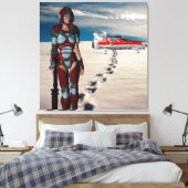 Toile Une longue marche à la maison (Insitu(Chambre))