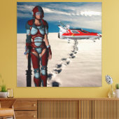 Toile Une longue marche à la maison (Insitu(Salon))