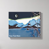 Toile Une longue nuit froide (Recto)