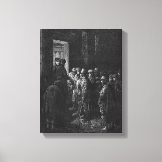 Toile Une maison de refuge (Recto)