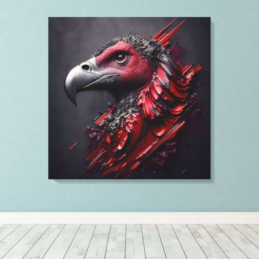 Toile Une Majesté fossilisée - Un autre chef-d'oeuvre d' (Insitu (Plancher de Bois))