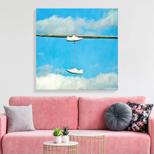 Toile Une marche dans les nuages (Insitu(Salon))