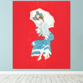 Toile Une marguerite pluvieuse (1905) Grey Litho. Co (Insitu (Plancher de Bois))