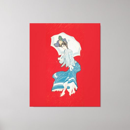 Toile Une marguerite pluvieuse (1905) Grey Litho. Co (Recto)