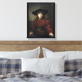 Toile Une mariée juive - Rembrandt - 1641 (Insitu(Chambre))