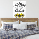 Toile Une mère est comme une fleur, mignonne cadeau de f (Insitu(Chambre))