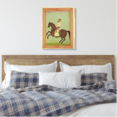 Toile Une noblesse moghole à cheval, vers 1790, du Larg (Insitu(Chambre))