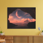 Toile Une nouvelle aube (Insitu(Salon))