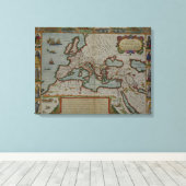 Toile Une nouvelle carte de l'Empire romain (Insitu (Plancher de Bois))