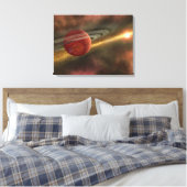 Toile Une nouvelle planète possible (Insitu(Chambre))