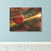 Toile Une nouvelle planète possible (Insitu (Plancher de Bois))