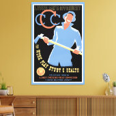 Toile Une opportunité pour un jeune homme - L (Insitu(Salon))