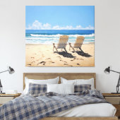 Toile Une paire dans le réalisme paradisiaque Peindre la (Insitu(Chambre))