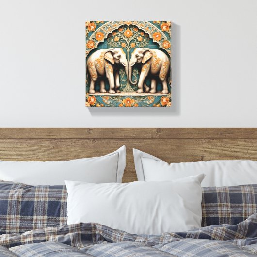 Toile Une paire de pachydermes (Insitu(Chambre))