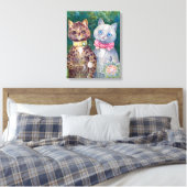 Toile Une paire heureuse | Louis Wain | (Insitu(Chambre))