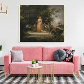 Toile Une partie à la pêche par George Morland (Insitu(Salon))